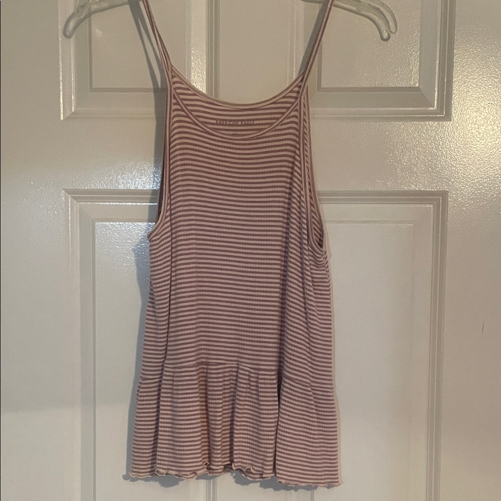 American Eagle Outfitters Mauve Striped Camisole